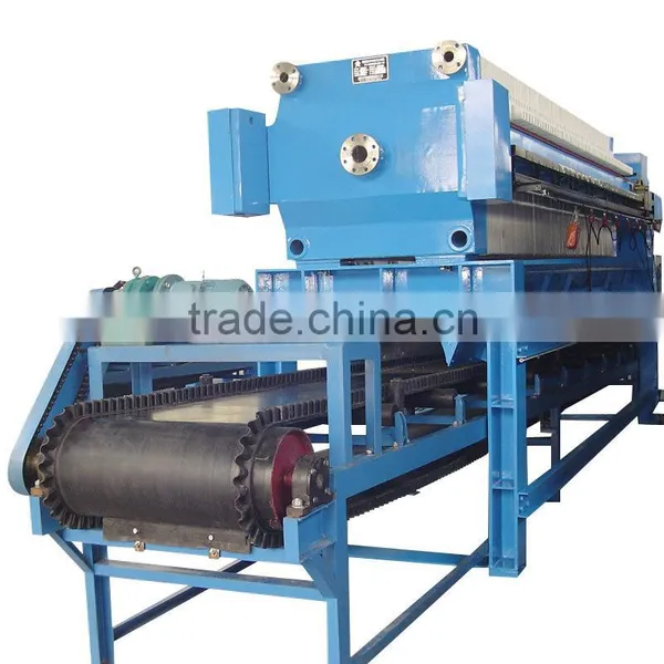 1000 Series Chamber Type Filter Press With Belt Conveyor