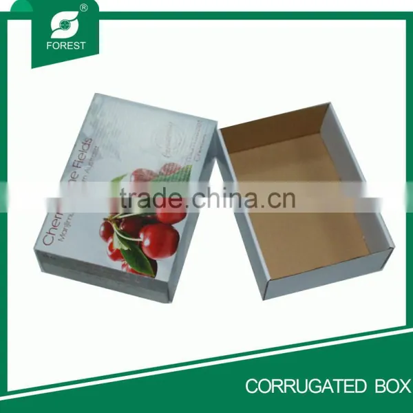 RECYCLE KRAFT PAPER SQUARE CORRUGATED BOX photo-2