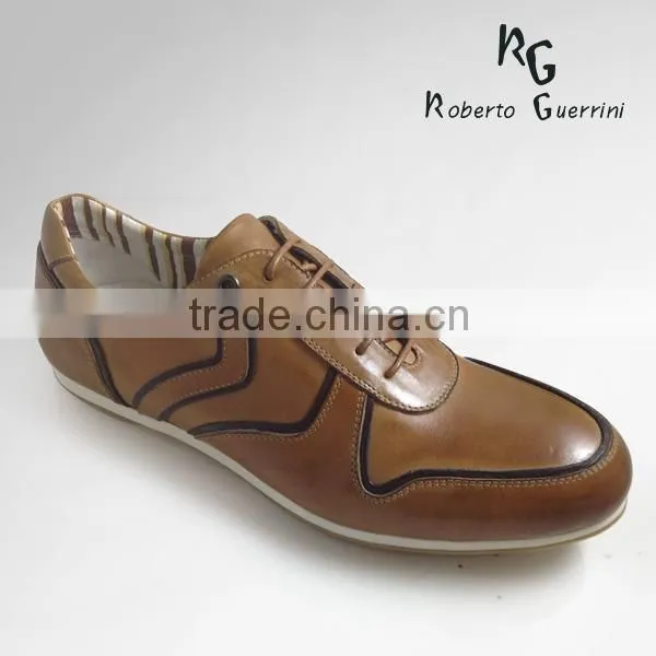 Fashion Style Men Casual Leather Shoes photo-4
