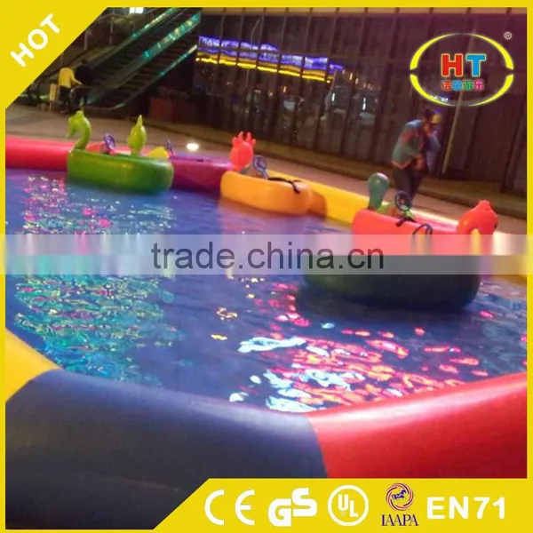 Non-inflatable Summer Best Selling Kids Aqua Bumper Boats, Motorized Non-inflatable Bumper Boat for Kid photo-5