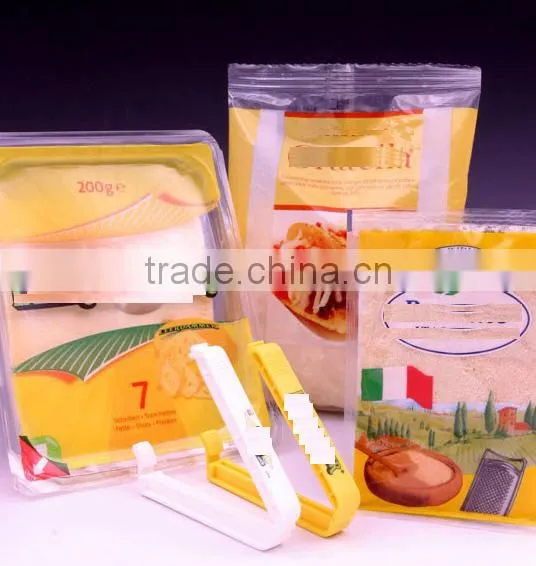 CP70 70mm Sealing Length PP Material Logo Print Promotional Plastic Tomato Clip photo-5