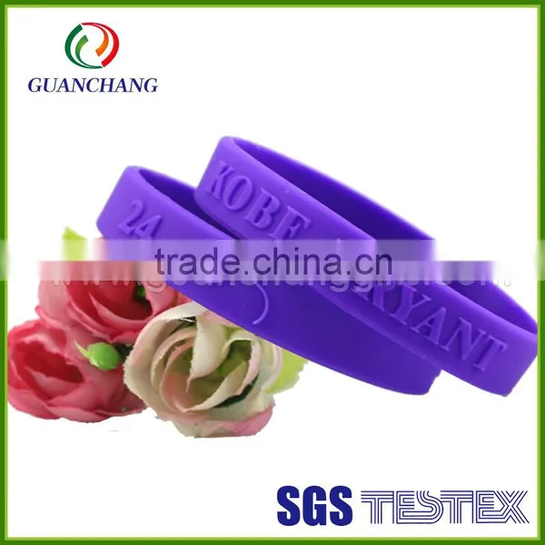 Wholesale Custom High Quality Fashion Energy Engraved Logo Festival Silicone Wristband Debossed for Events Bulk Buy From China