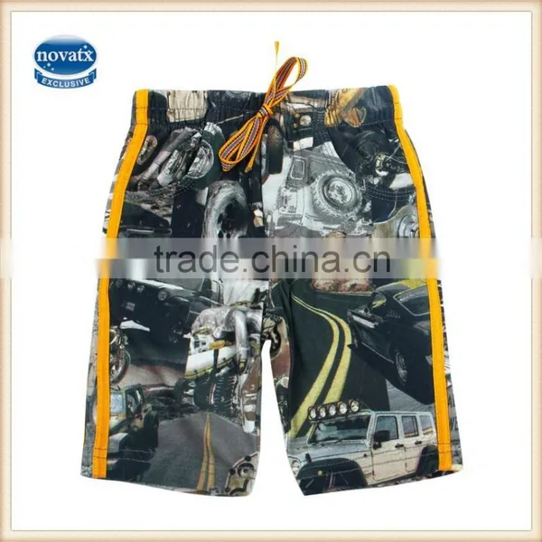 (D2709) 2-6Y Nova Kids Guangzhou Wear Hot Sale Export Summer Printed Boys Fashion Shorts