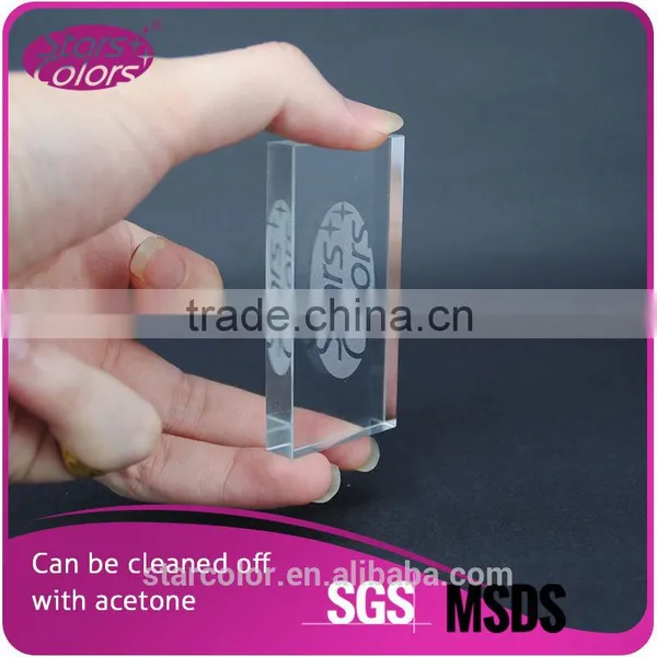 Professional Transparent Crystal Chip For Eyelash Extension Size 10*5*1cm photo-4