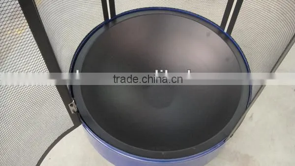 Steel Heat Resistant Can Shaped Fire Pit photo-3