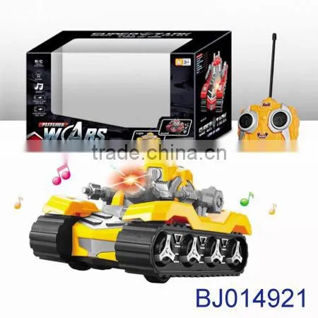 New Arrival rc Car Cool Musical rc Toy Tank With Light photo-4