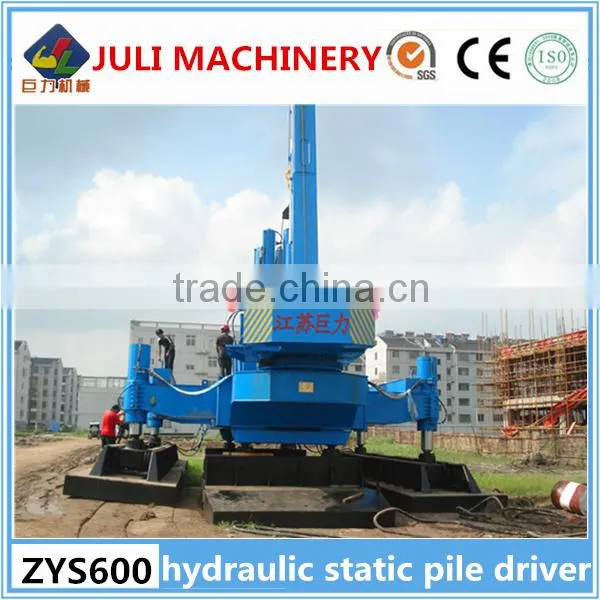 China Juli Brand ZYS600B-B Hydraulic Static Pile Driver for South-east Asia Countries photo-2