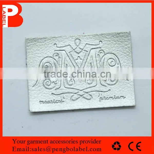Eco-friendly Custom Jeans Embossed Logo Leather Lables photo-6