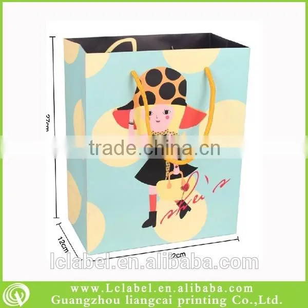 Pretty kraft paper bag for food glassine paper bags