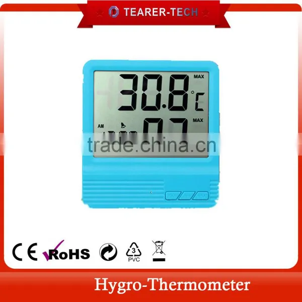 -50~70C Ambient Temperature Thermometer With Daily Alarm Function Calenday Display photo-3
