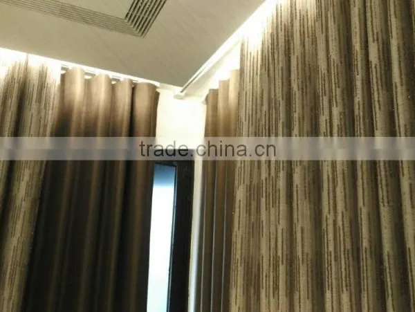 Bintronic Home Interior Decoration Ripplefold Remote Motorized Curtain photo-3