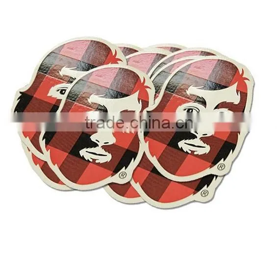 Scratch off Stickers, Removable Rounded Vinyl Sticker Printing photo-3