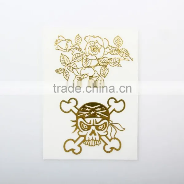 Long Last Metallic Tattoo Sticker Phone Sticker for Mobile photo-5