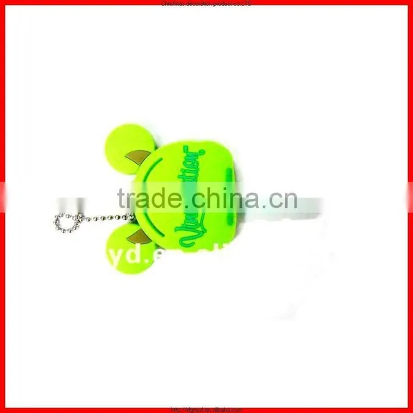 Custom Creative Beautiful 3d Pvc Key Cover/key Cap/rubber Silicone Key Topper photo-2