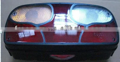 truck trailer E-MARK universal tail lamp RH no number plate