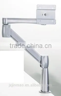Metal Storage Aluminum Material Flexible Desk Clamp Mount Adjustable Computer Monitor Stand photo-5