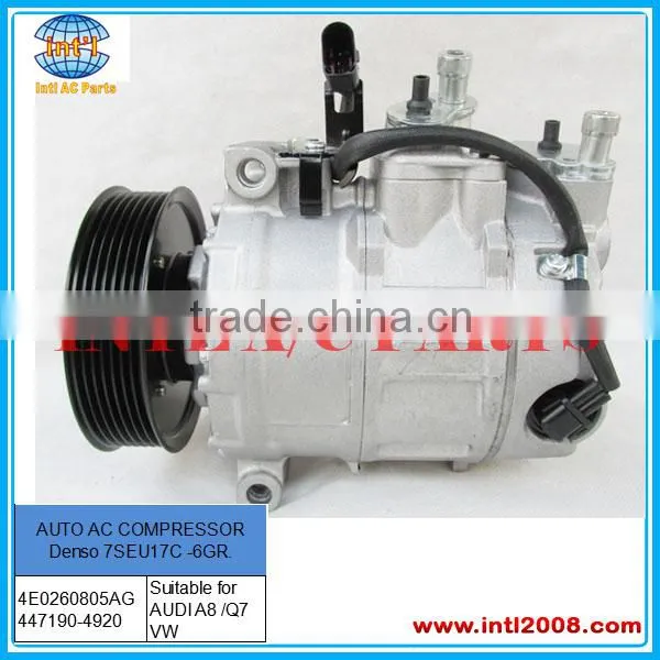 FOR Audi Compressor Denso 7SEU17C 4E0260805AG Denso 447190-4920 photo-2