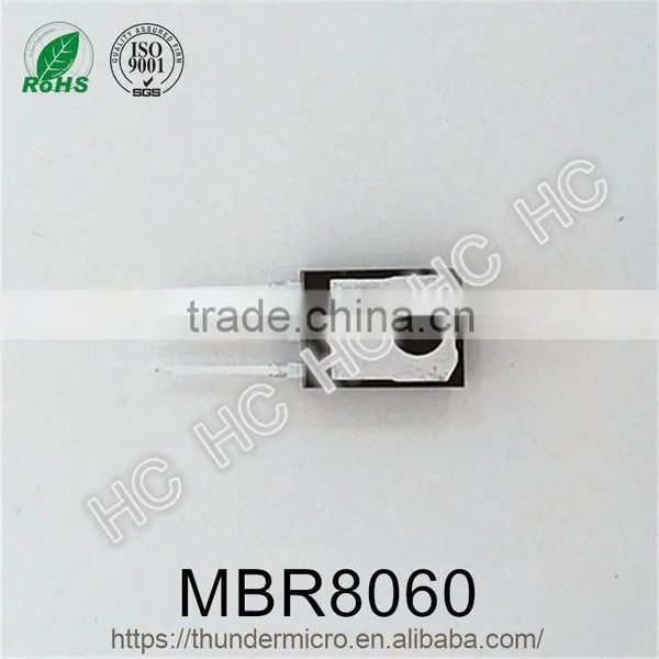 Original MBR8060 Schottky Barrier Rectifier Diode 80A 60V TO-247 TO-3P