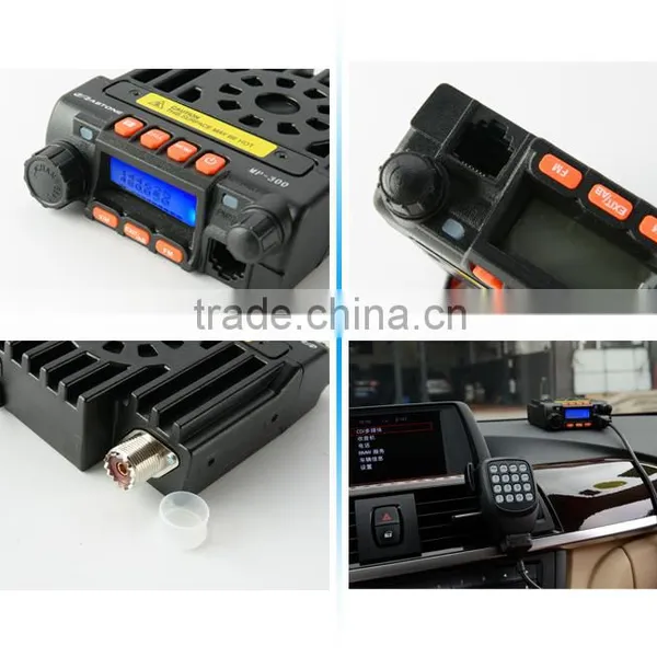 Dual Band Car Mini Radio of UHF&VHF 25W Powerful of ZASTONE MP300 photo-3