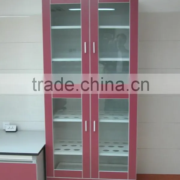 Best Seller Steel Laboratory Cupboard Storage Cabinet Glassware Cabinet photo-4