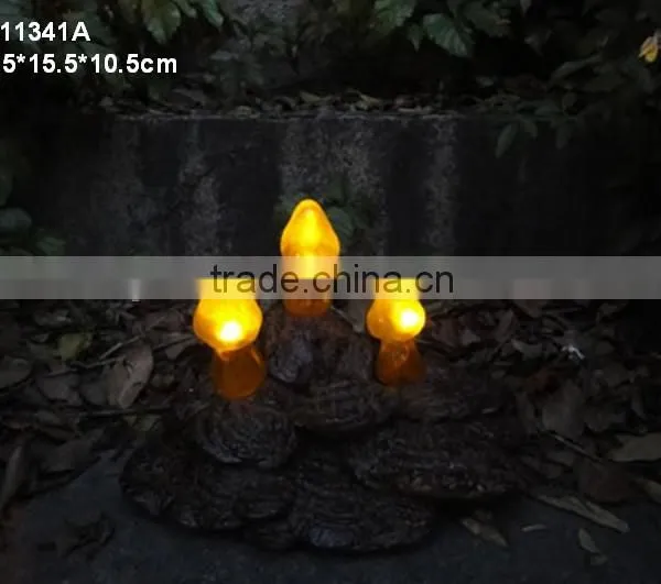 Resin Garden Mushroom Statues Decoration photo-3