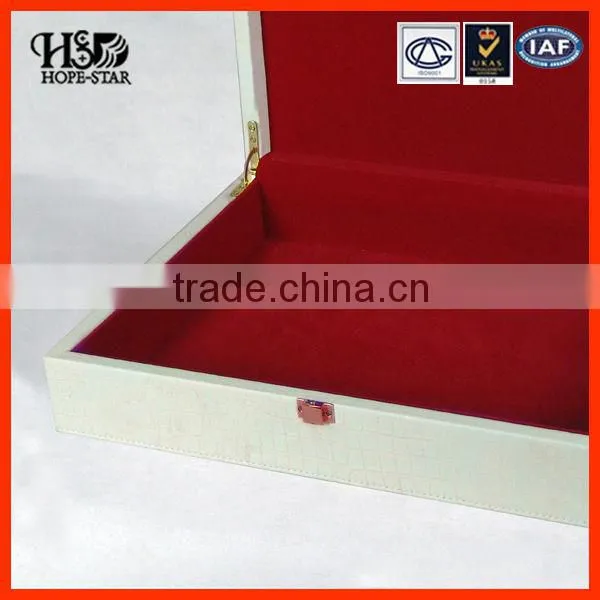 2015 Customized Deign Luxury Leather Packaging Box With High Quality photo-2
