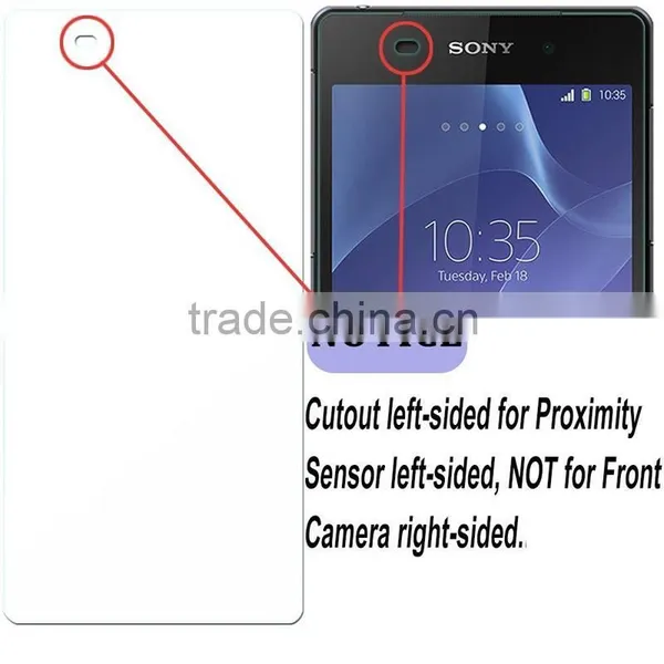 OEM Service Waterproof Anti-spy Privacy Custom Tempered Glass Screen Protector for Sony Xperia z2 photo-4