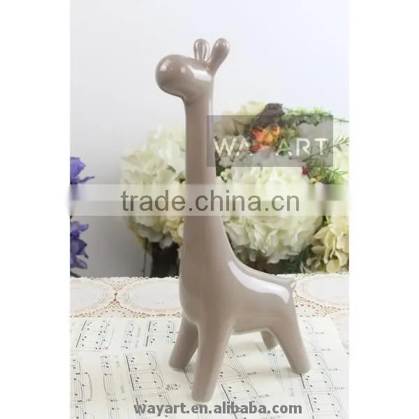 Adorable Porcelain Deer Figurines Deer Decor photo-3