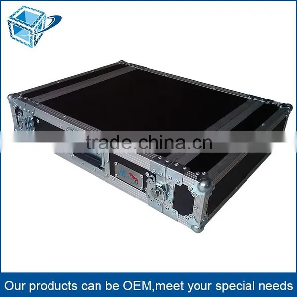 China Factory Rolling Aluminium Blue dj Table Flight Case photo-4