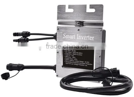 200W Small on Grid System 15-60VDC Grid Tie Smart Microinverter photo-2
