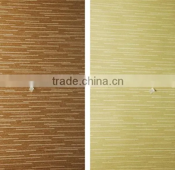 Golden Waterproof Vinyl Motel Wallpaper photo-2