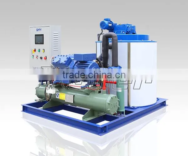 5Tons Flake Ice Making Machine With PLC Program Controller photo-4
