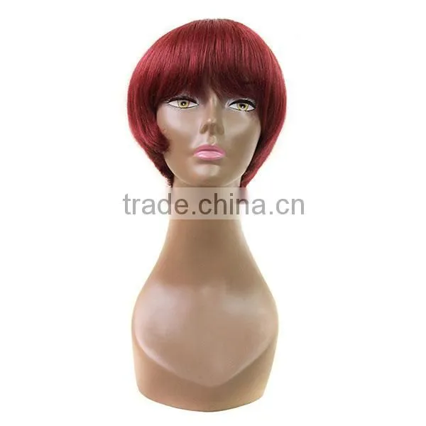 MAIN PRODUCT Natural Color Front Lace Wigs Straight Brazilian Lace Wig photo-4