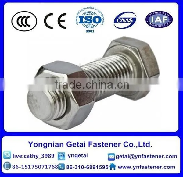 DIN Standard M26 Hex Bolt With Nut photo-2