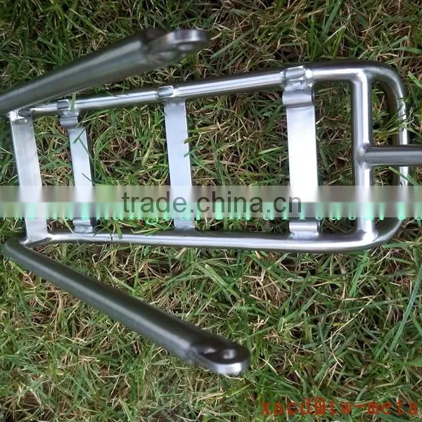Customed Titanium Bicycle Rear Rack Capacity 25kg XACD Luggage Rack Bike Parts Fit MTB Bike or Road Bike Rear Rack photo-3