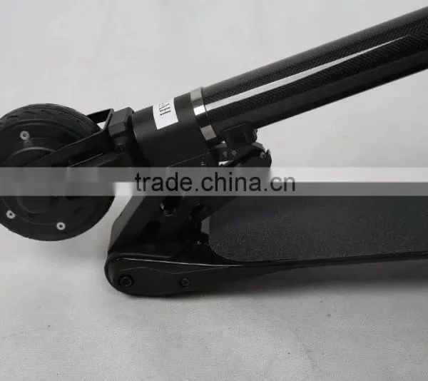 Factory Wholesale China Mini Two Wheels Carbon Fiber Portable Electric Scooter photo-3
