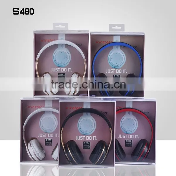 SNHALSAR Headphone Suppliers , S480 Stereo Sound Wireless Headphone Bluetooth photo-6