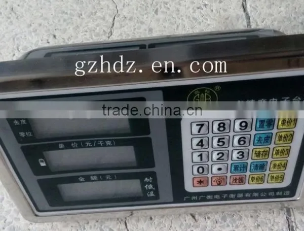 Stainless Steel Digital Price Weighing Indicator for Platform Scale photo-4