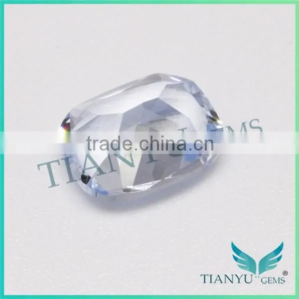7x9mm Sea Blue Green Color 105# Cushion Shape Synthetic Spinel Gemstone Semi Precious Stone photo-5