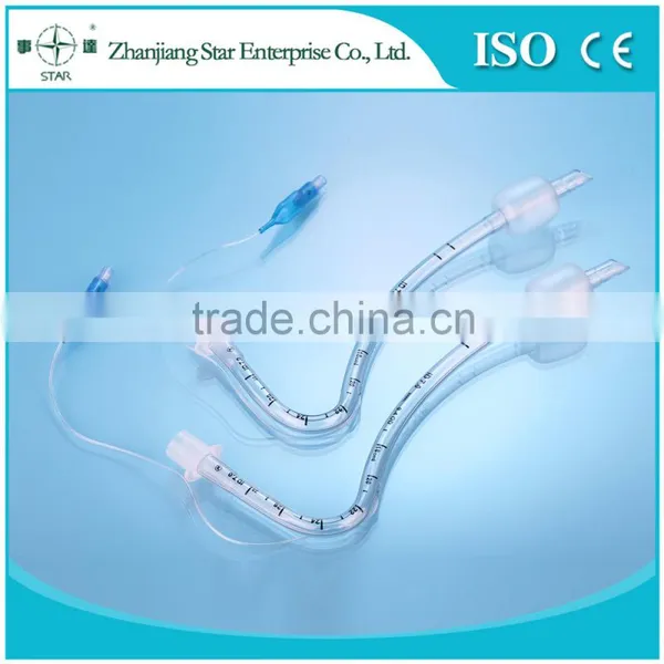 Zhanjiang Star Preformed RAE Oral or Nasal Endotracheal Tube Cuffed