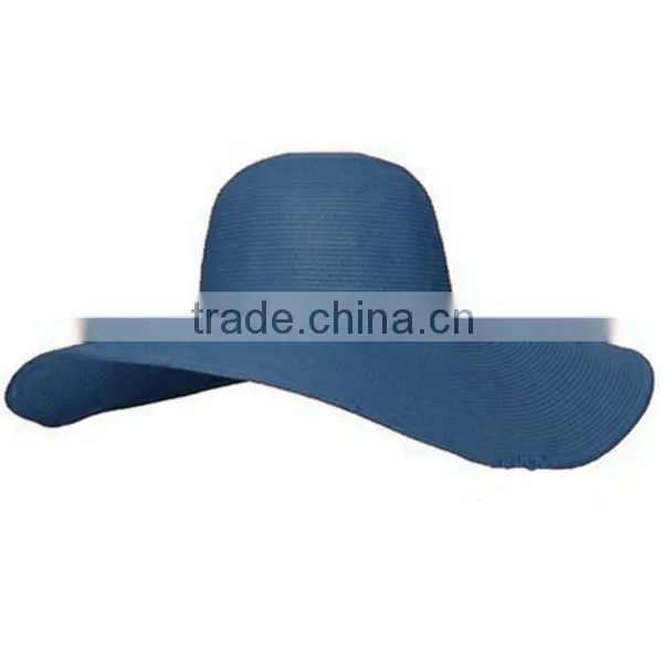2016 Fashion Women Summer Foldable Wide Large Brim Beach Sun Straw Floppy Cap photo-4