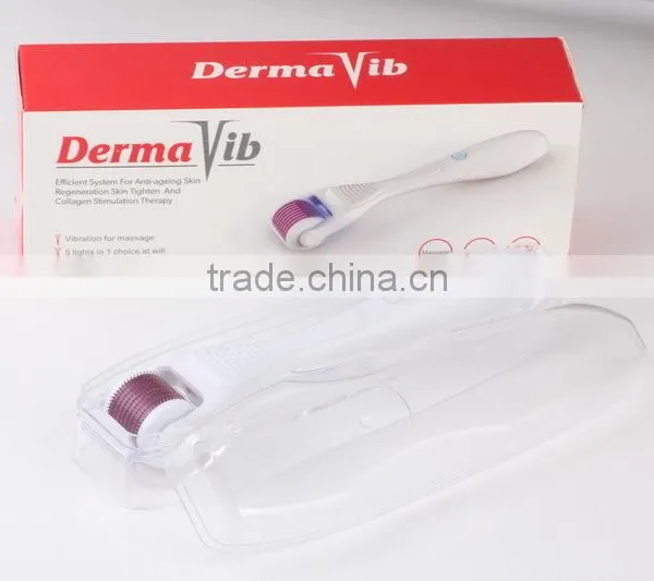 5 in 1 Derma Roller Titanium With Massage+ PDT+ 540 Needles Derma Vib Mirco Needle Derma Roller Salon Home Use Skin Care photo-3