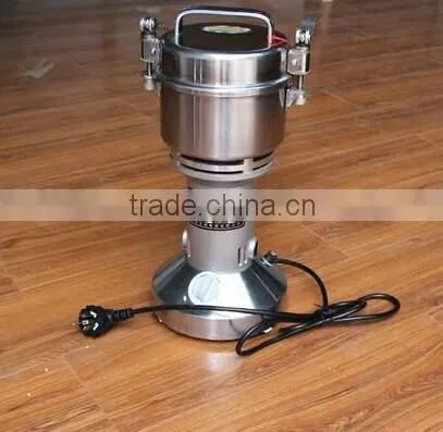 800 g Chinese Herbal Medicine Pulverizer Small Commercial Gristmill Cormorants Small Steel Dry Broken Machine Herb Grinder