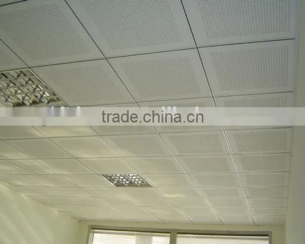 9mm Perforated Acoustic Gypsum Board in Ceiling Tiles photo-5
