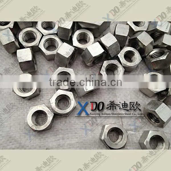 Inconel625 Hex Nut UNS N06625 Hex Nut EN 2.4856 Hex Nut Alloy625 photo-4