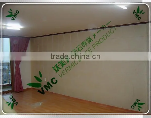 Interior Insulation Material Vermiculite Wall Paneling, Acoustic Wall Board photo-2