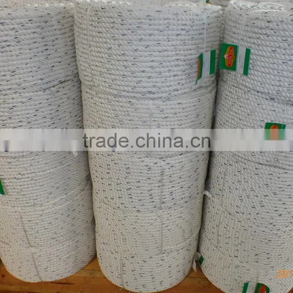 3 Strands Plastic PP Twisted Packing Rope 10MM photo-2