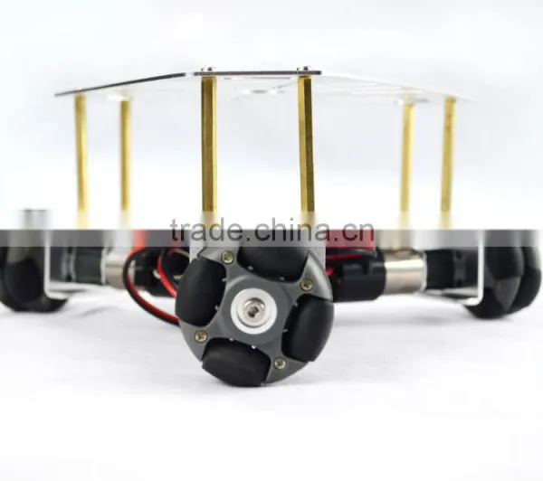 3WD 48mm Omni Wheel Robot Platform Chassis 15001S photo-2