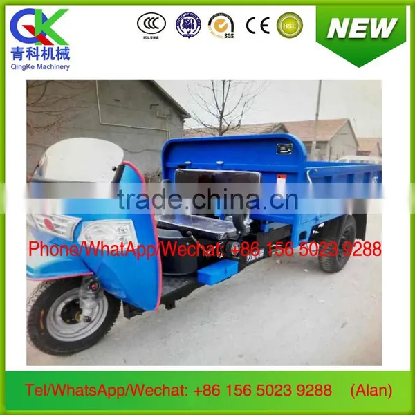 Hina Cargo With Cabin Dumper 3Wheeler Tricycle Truck Tip Lorry photo-2