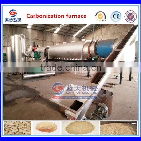 Coconut Shell /wood Sawdust /biomass Continuous Carbonization Furnace photo-3